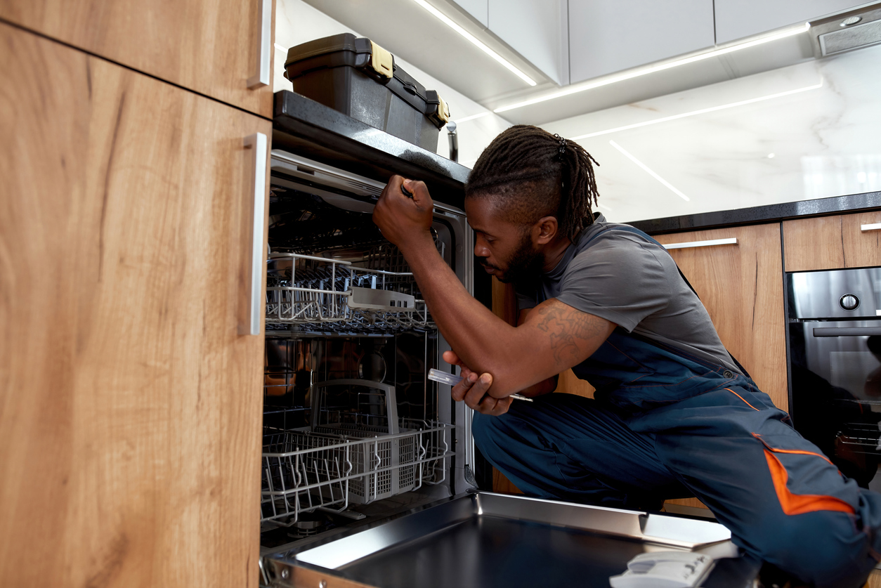 Professional dishwasher installation service in London